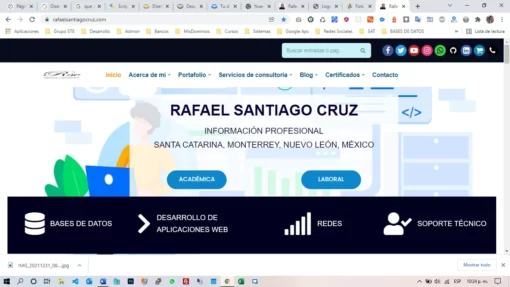 rafael santiago cruz sitio web